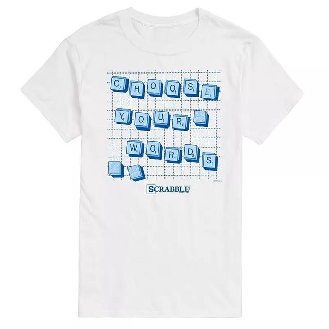 Mens Scrabble Choose Your Words Graphic Tee by Hasbro Product Image