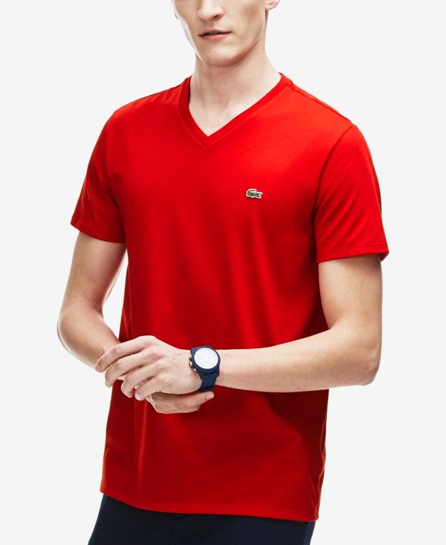 Lacoste Regular Fit V-Neck T-Shirt Product Image