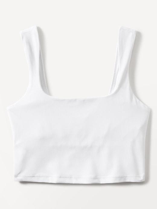 Transcend Square Neck Crop Bra A-C Product Image