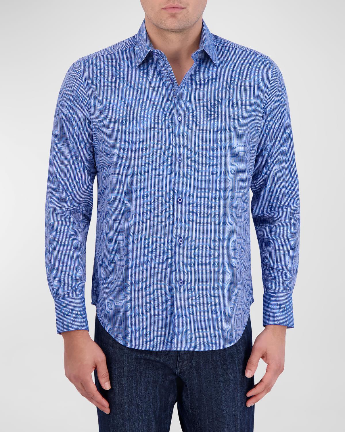 Mens Voyage Woven Button-Up Shirt Product Image