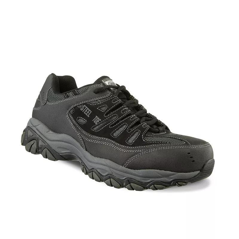 Skechers Men's 77055 Steel Toe Work Shoe Work Safety Shoes Product Image