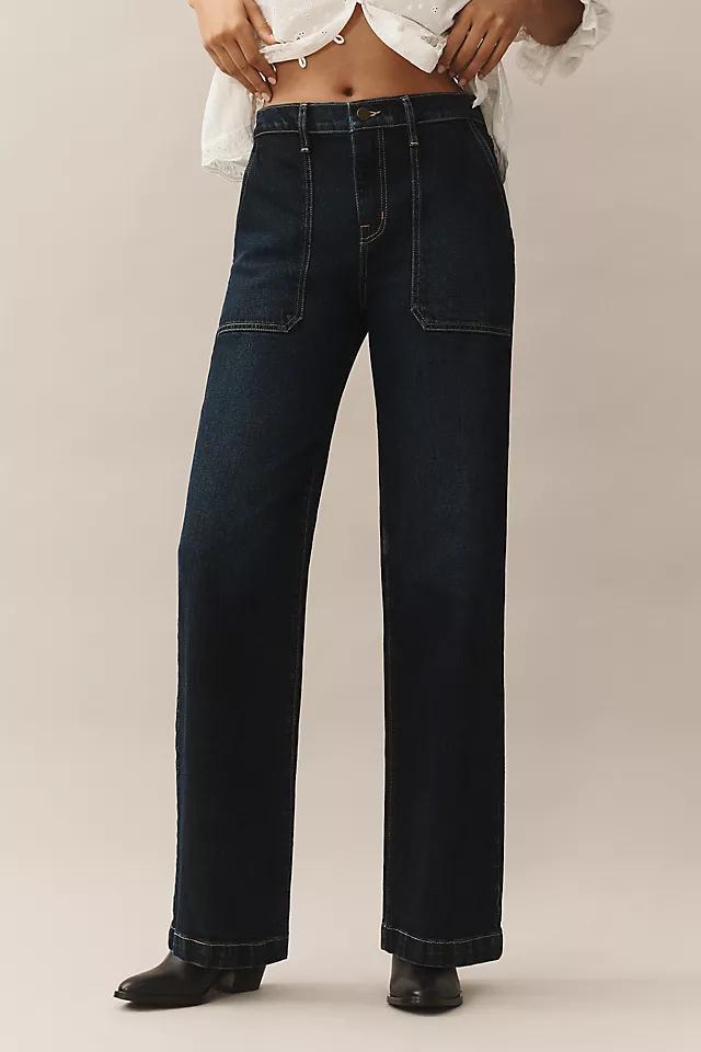 Modern American Farrah High-Rise Wide-Leg Jeans Product Image