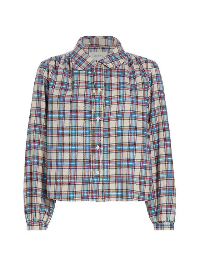 Womens The Tableau Plaid Top Product Image