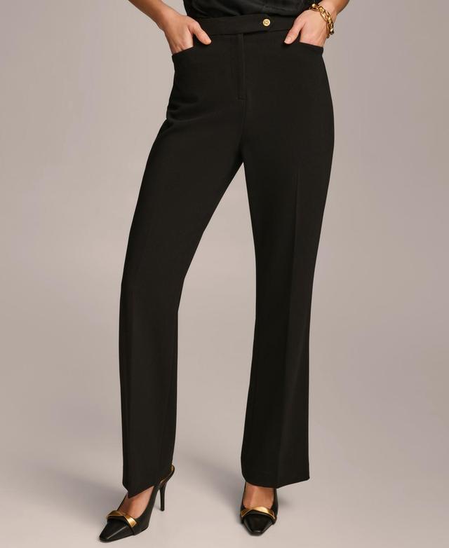 Donna Karan Womens Straight Leg Pants Product Image