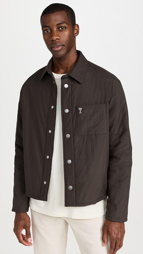 AMI Padded Adc Overshirt | Shopbop Product Image