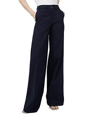 Sofie Wide-Leg Chino Pants Product Image