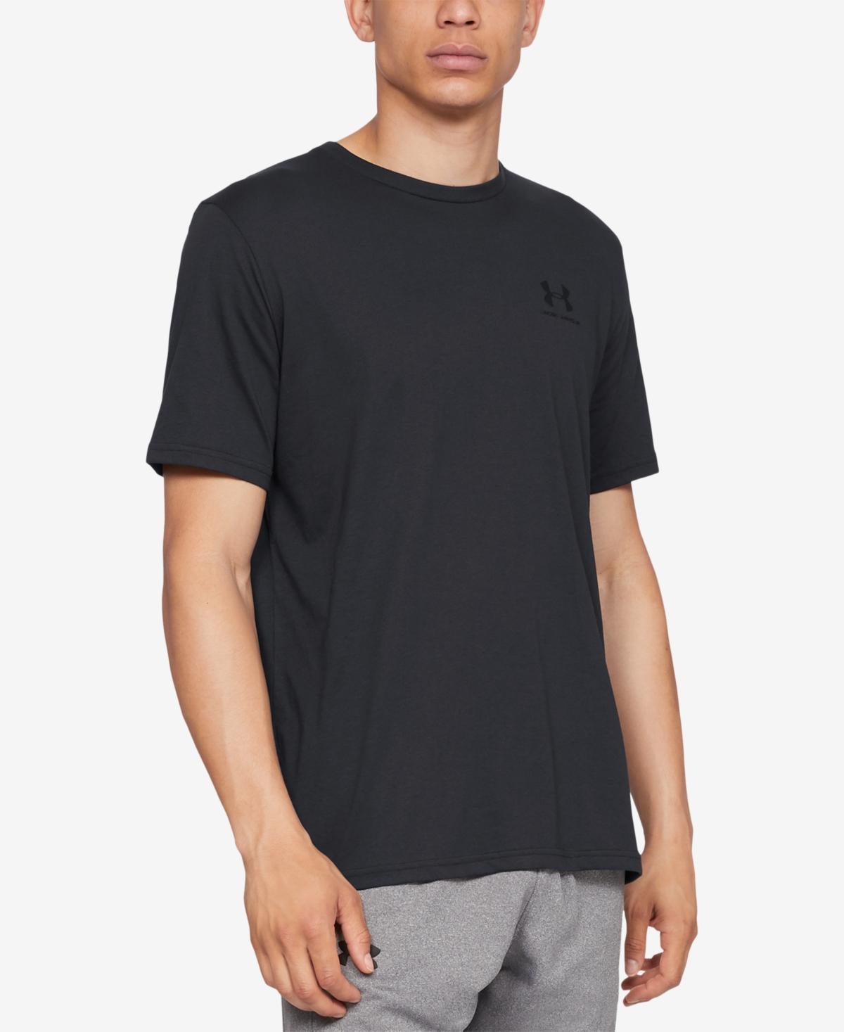 Under Armour Mens Sportstyle Left Chest Short Sleeve T-Shirt - Court Green Product Image