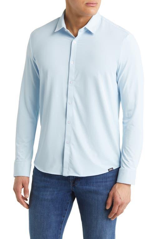 Barbell Apparel Motive Solid Stretch Performance Button-Up Shirt Product Image