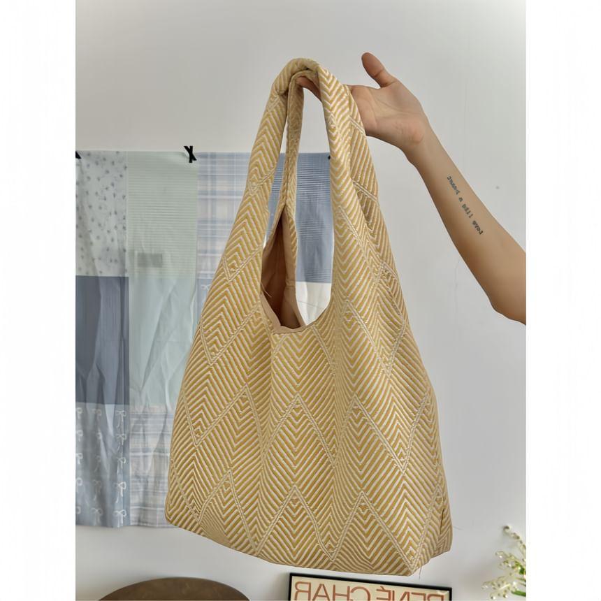 Chevron Print Tote Bag Product Image