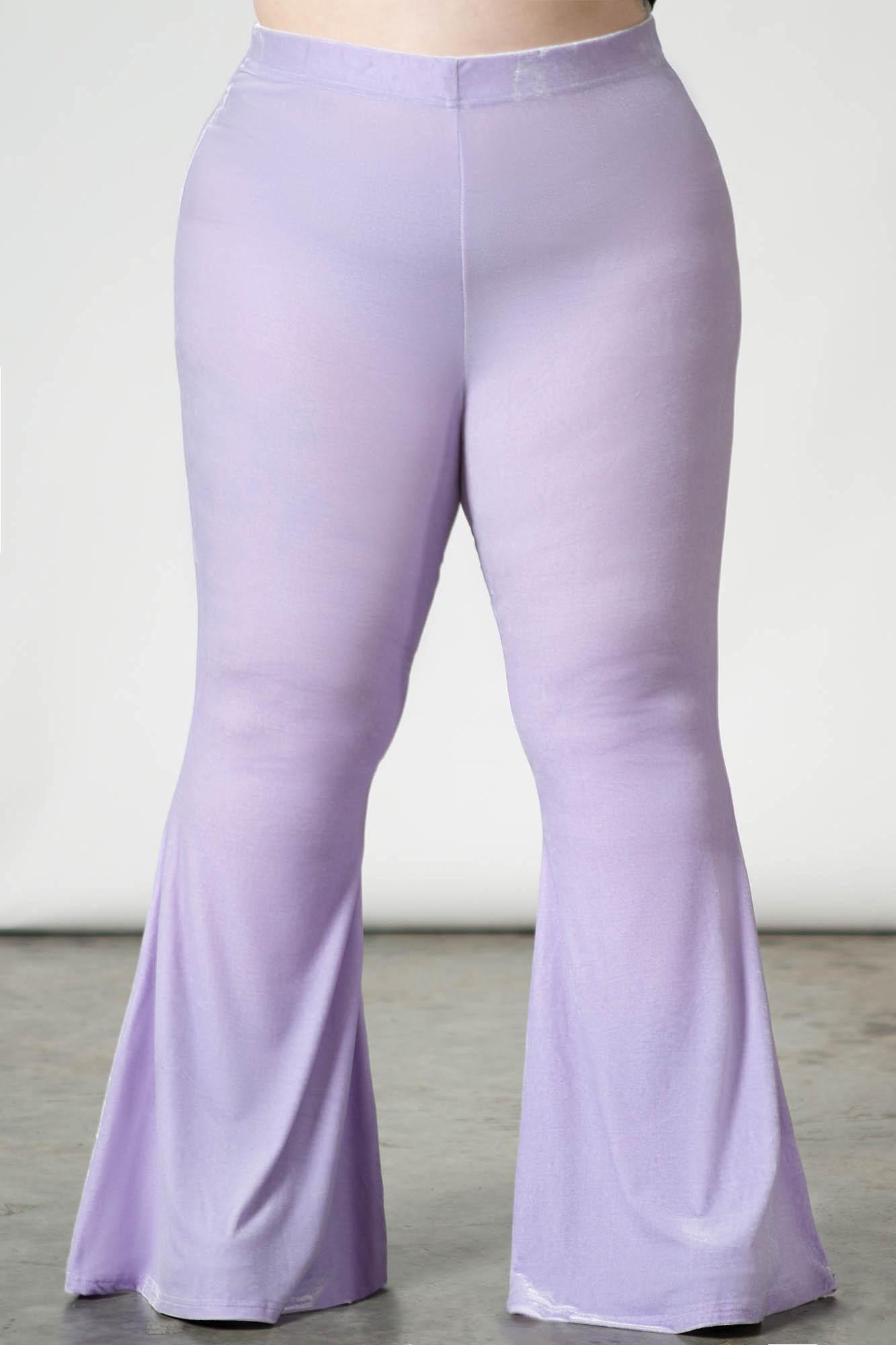 Moondance Bell Bottoms [PASTEL LILAC] [PLUS] Female Product Image