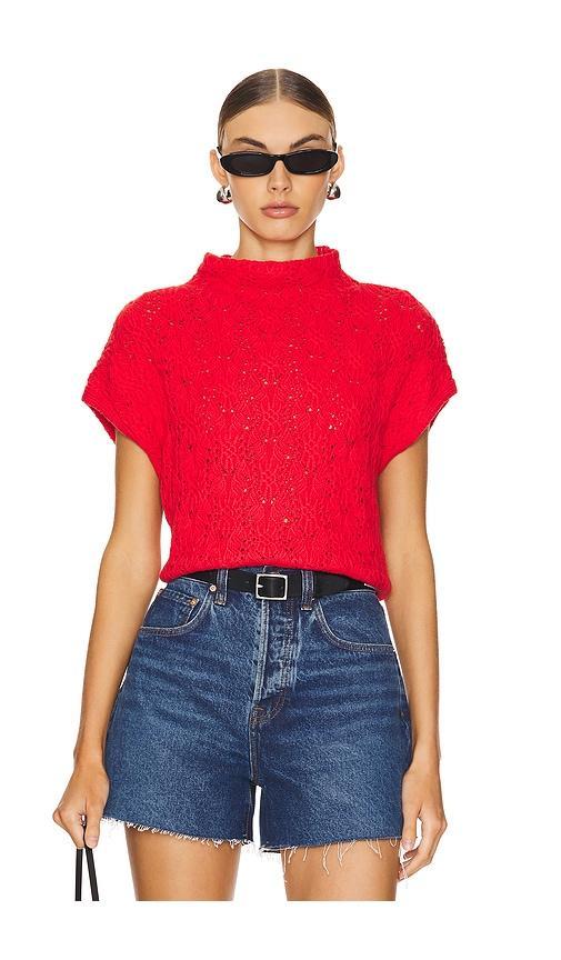 Vickie Mock Neck Sweater Product Image