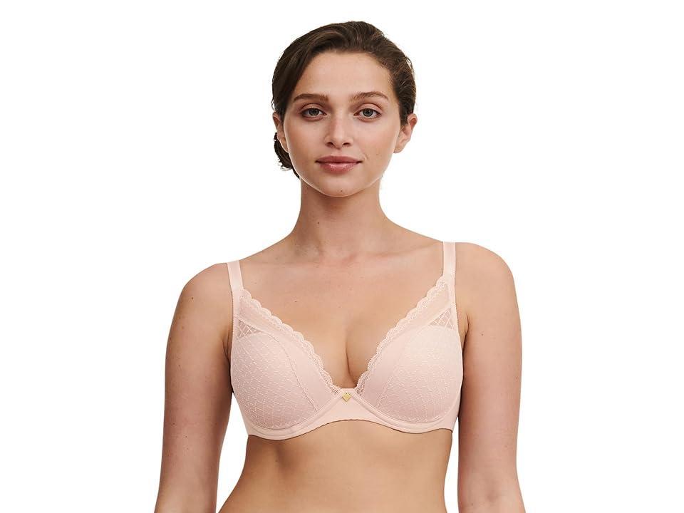 Chantelle Norah Chic Plunge T-Shirt Bra (Rose) Women's Bra Product Image