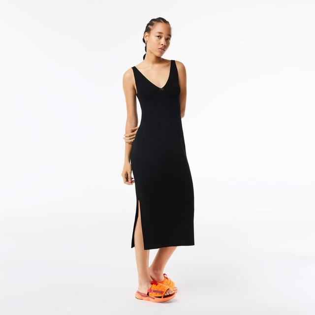 Women’s Sleeveless Knit Midi Dress Product Image