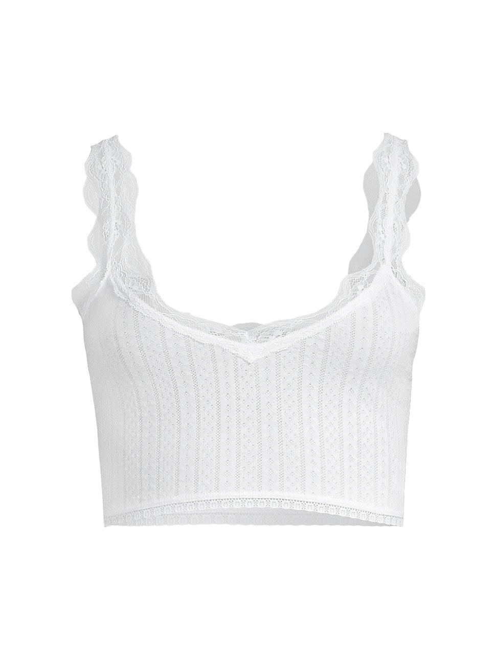 Womens Colette Cropped Tank Top Product Image