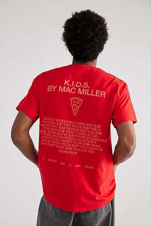 Mac Miller K. I.D. S. Tracklist Tee Mens at Urban Outfitters Product Image