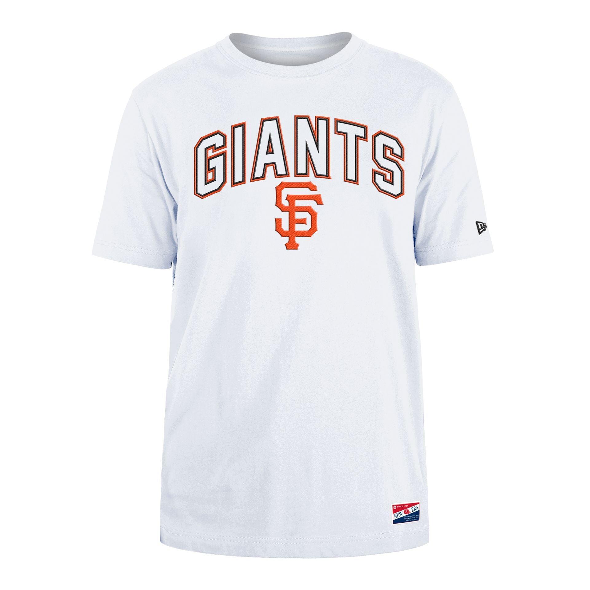 San Francisco Giants Throwback White T-Shirt Male Product Image