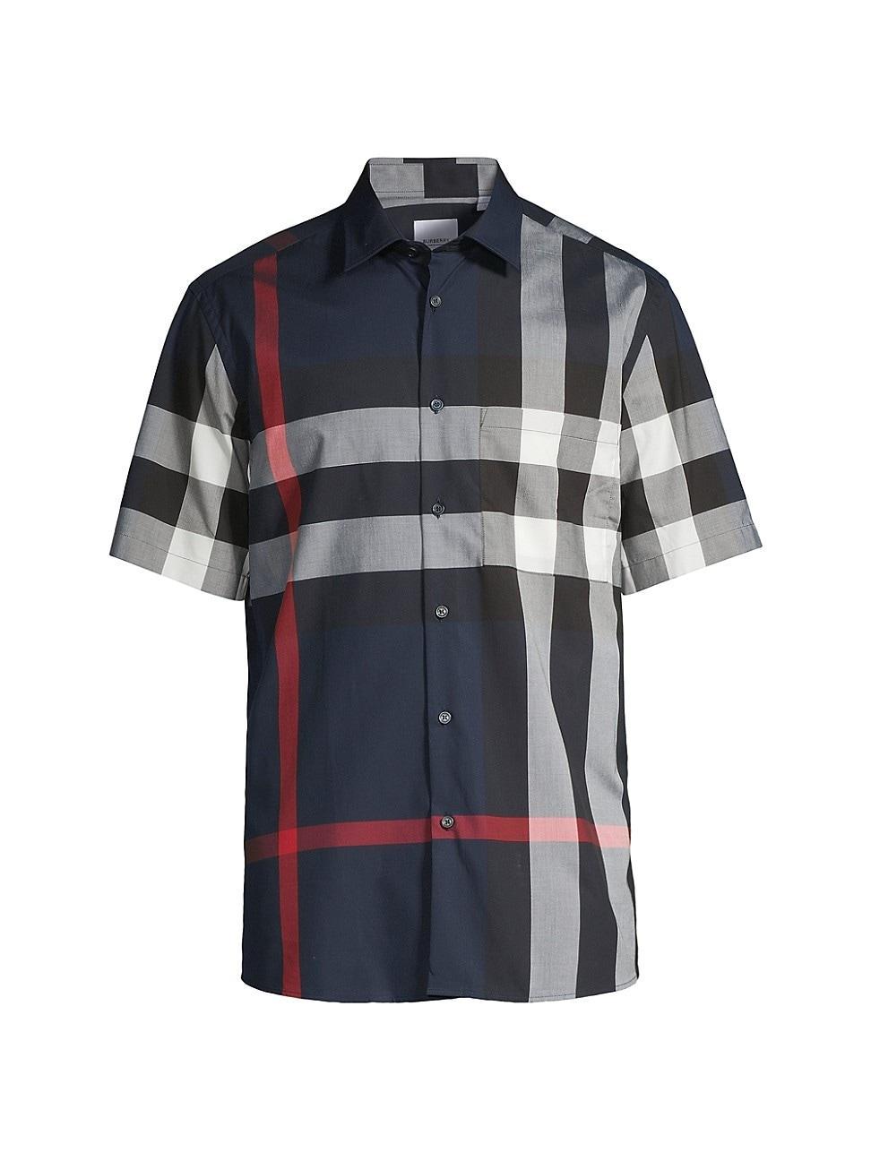 Mens Summerton Check Button-Front Shirt Product Image