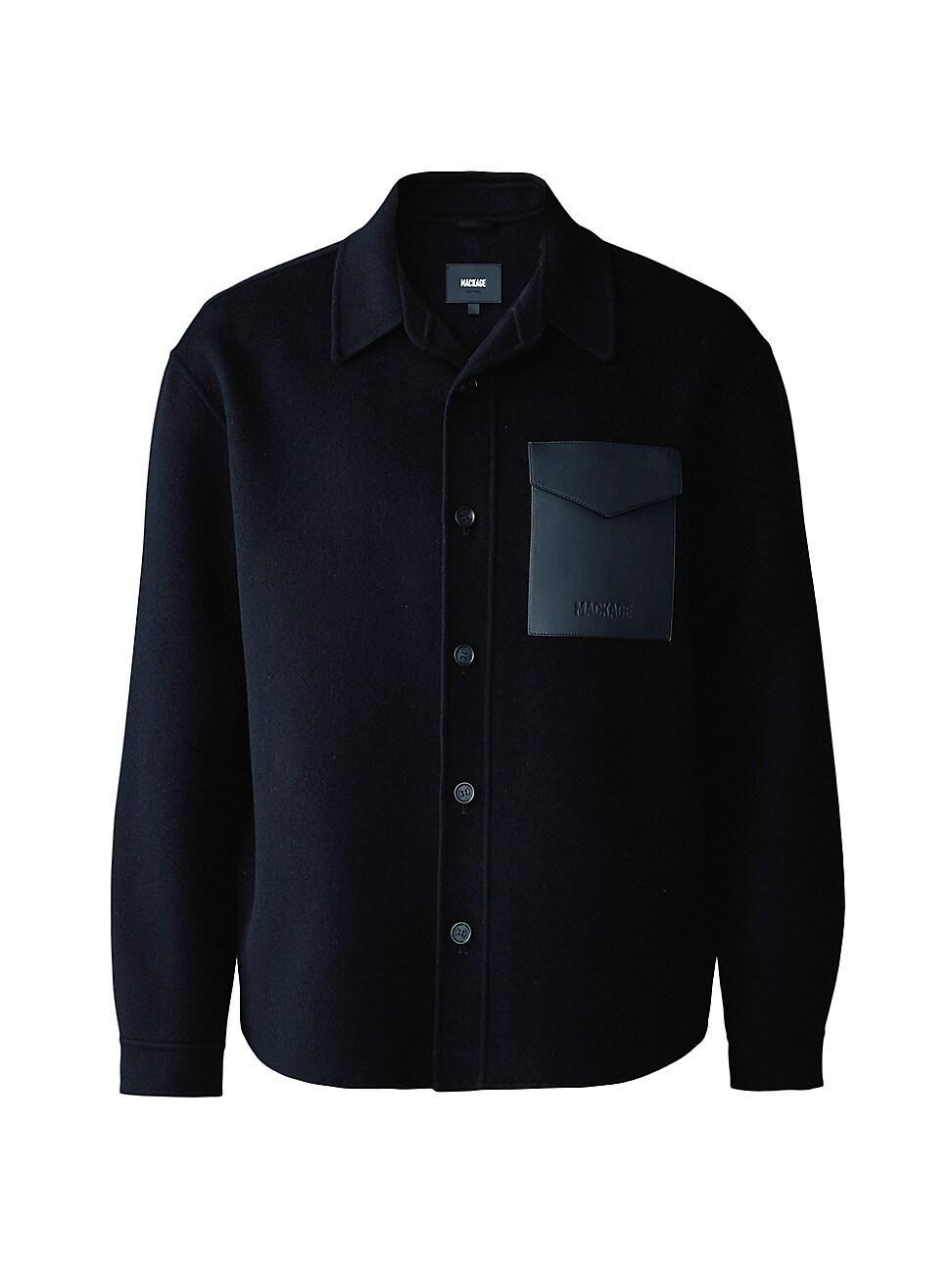 Mens Emmanuel Wool Overshirt Product Image