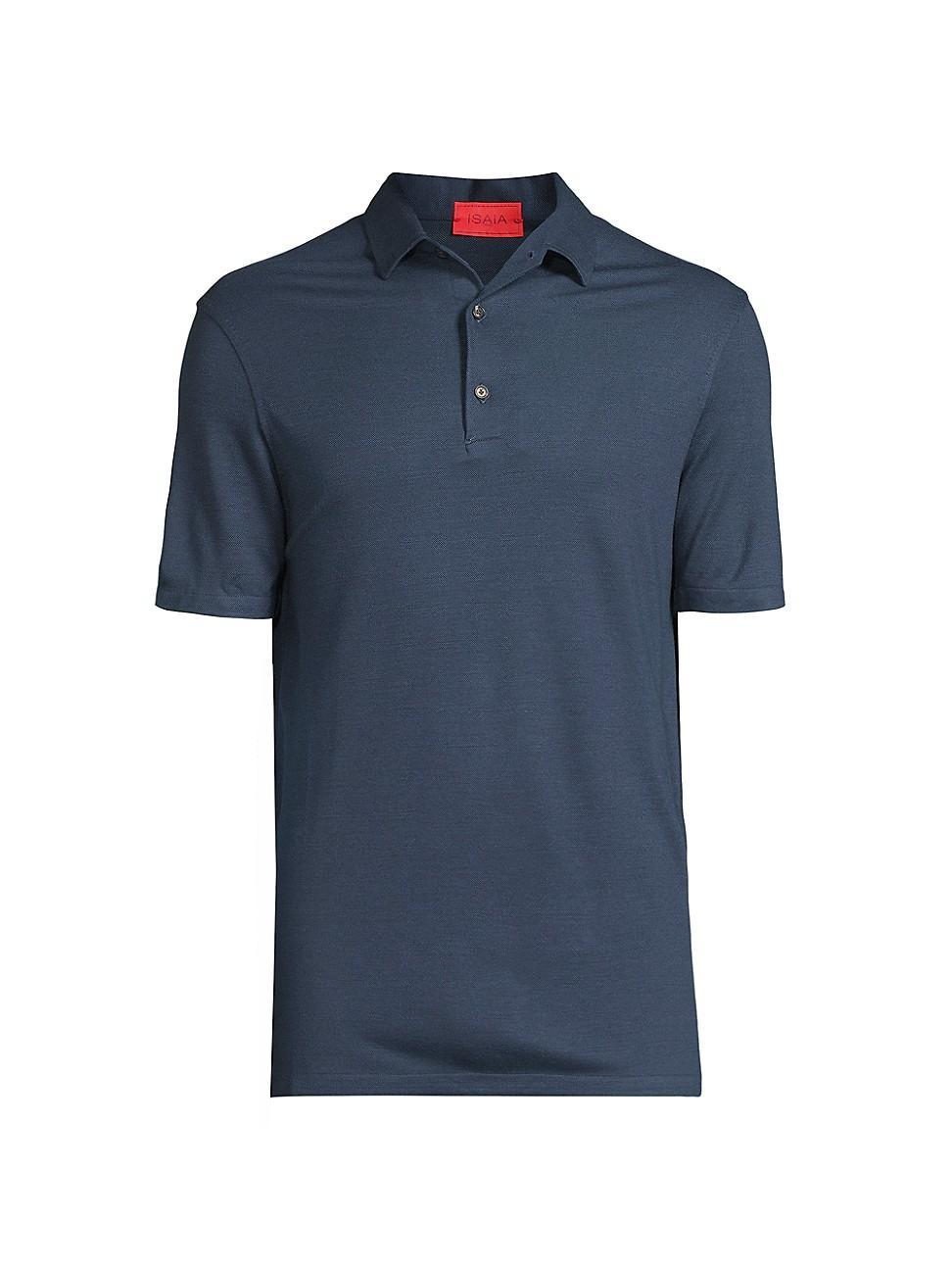 Mens Wool Polo Shirt Product Image