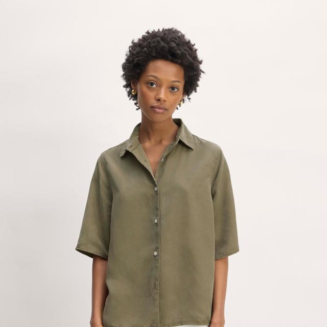 Womens Short-Sleeve Shirt in Butterlite by Everlane Product Image