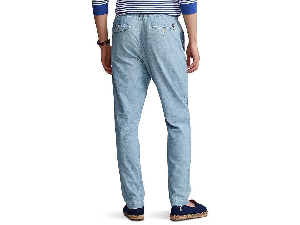 Polo Ralph Lauren Polo Prepster Classic Fit Chambray Pants (Chambray) Men's Casual Pants Product Image