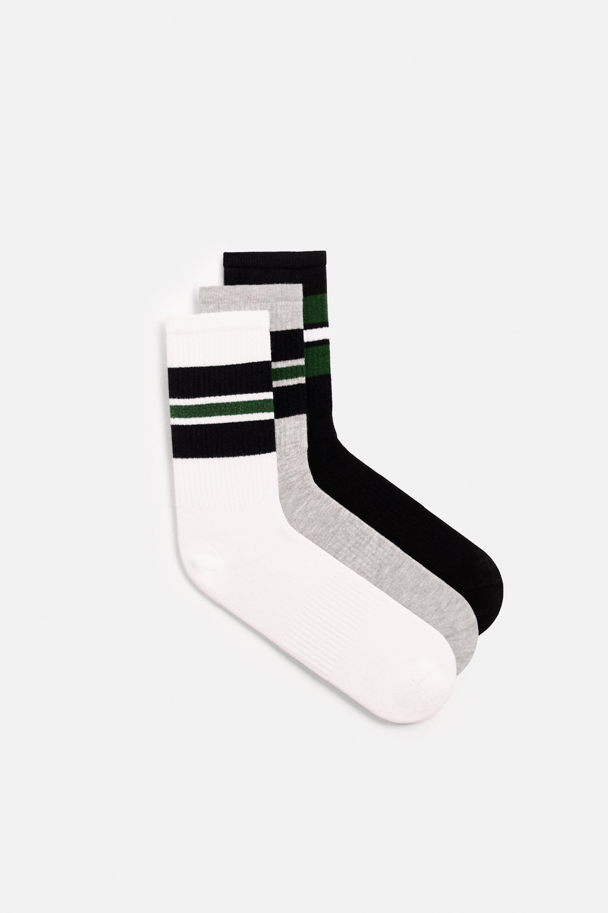 3-PACK OF STRIPED SOCKS Product Image