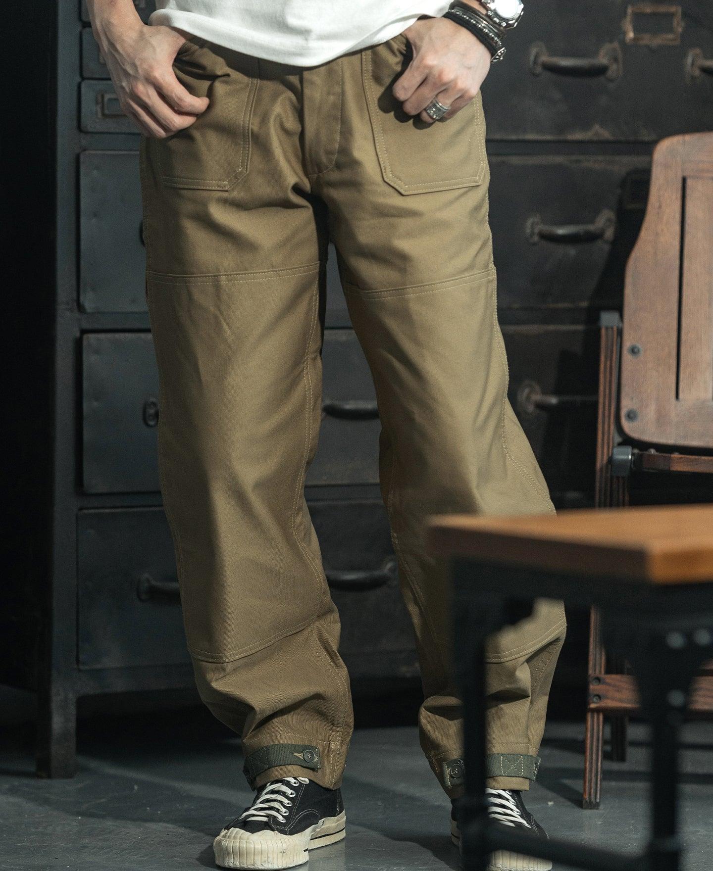 USN N-1 Deck Pants (Modified 3rd) - Khaki Product Image