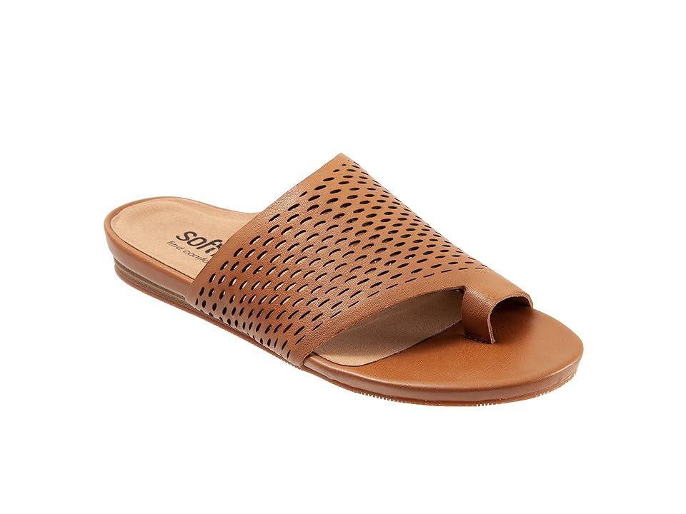 SoftWalk Corsica II Perforated Leather Toe Ring Thong Sandals Product Image