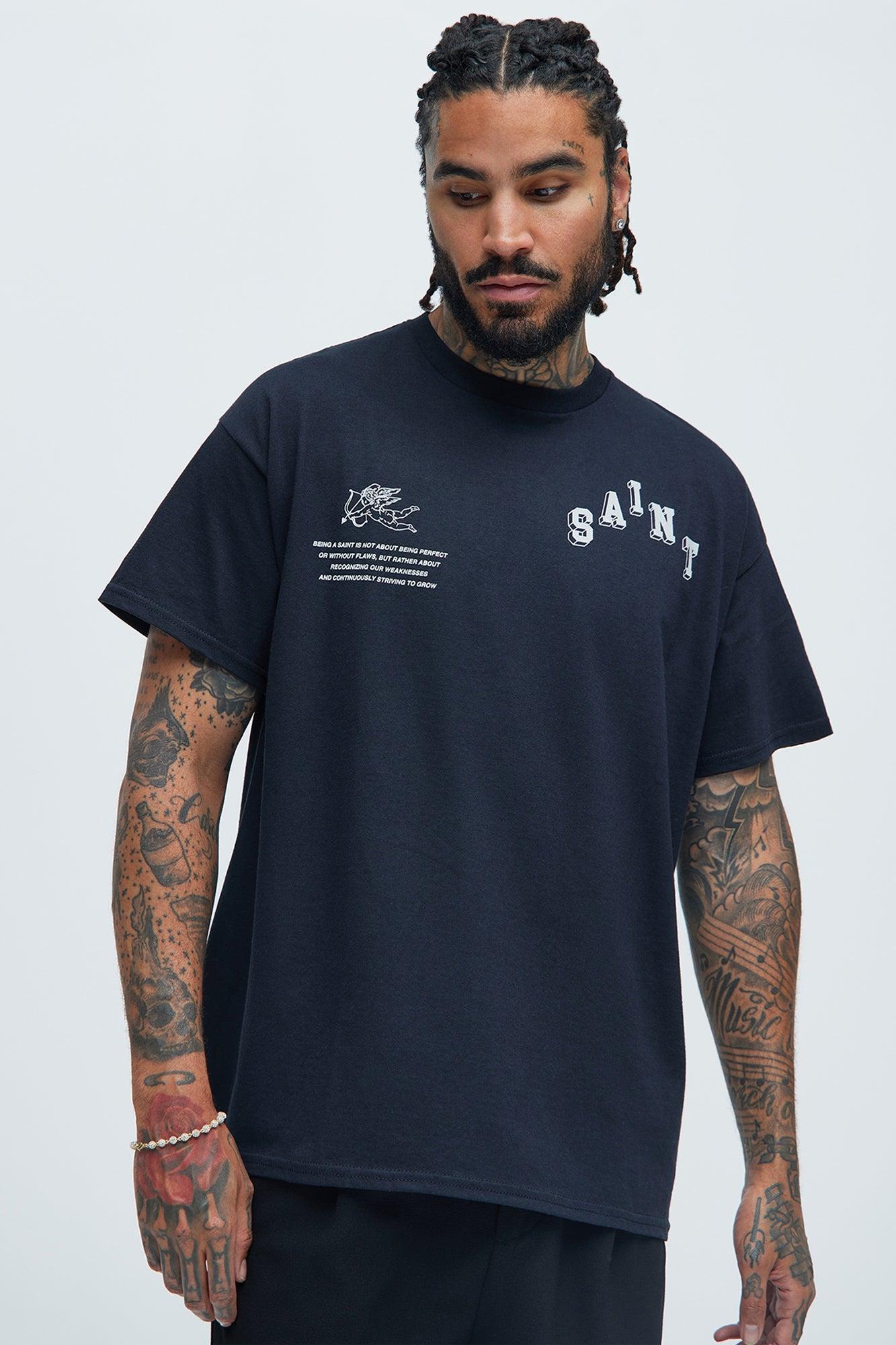 Saints 1998 Oversized Short Sleeve Tee - Black Product Image