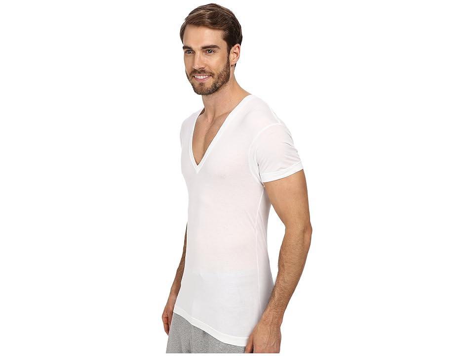 Mens Pima Cotton Slim-Fit V-Neck Tee Product Image