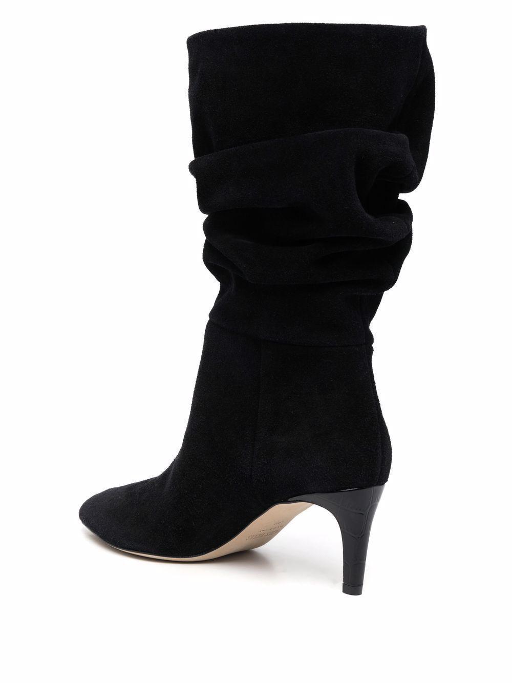 slouchy suede boots Product Image