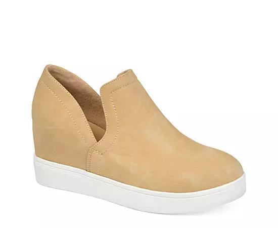 Journee Collection Womens Cardi Wedge Sneaker Product Image