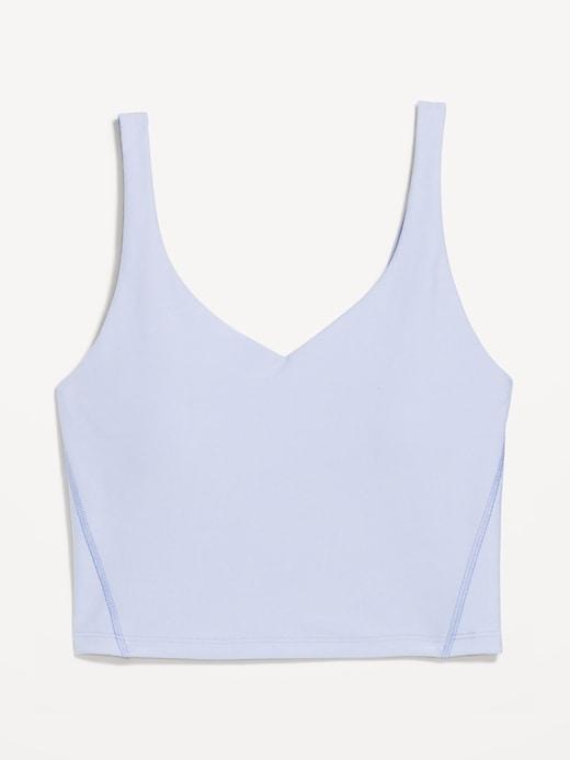 Light Support PowerSoft Rib Longline Sports Bra Product Image