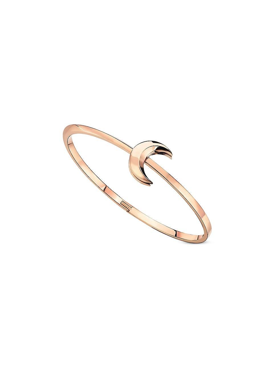 Womens High Moon 18K Rose Gold Bangle Product Image