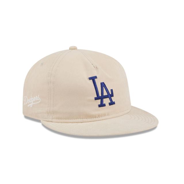 Los Angeles Dodgers Brushed Nylon Retro Crown 9FIFTY Adjustable Hat Male Product Image