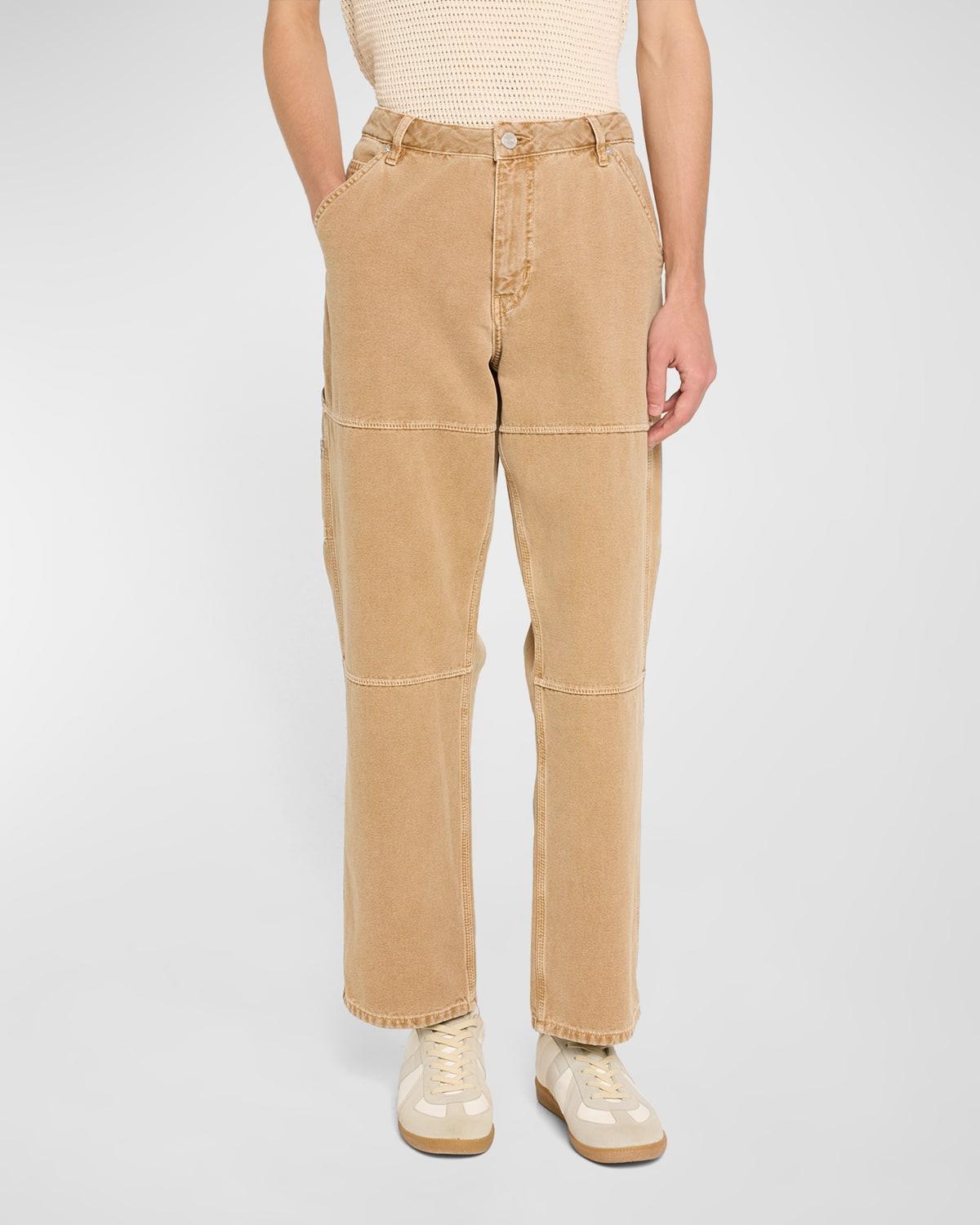 Mens Canvas Workwear Pants Product Image