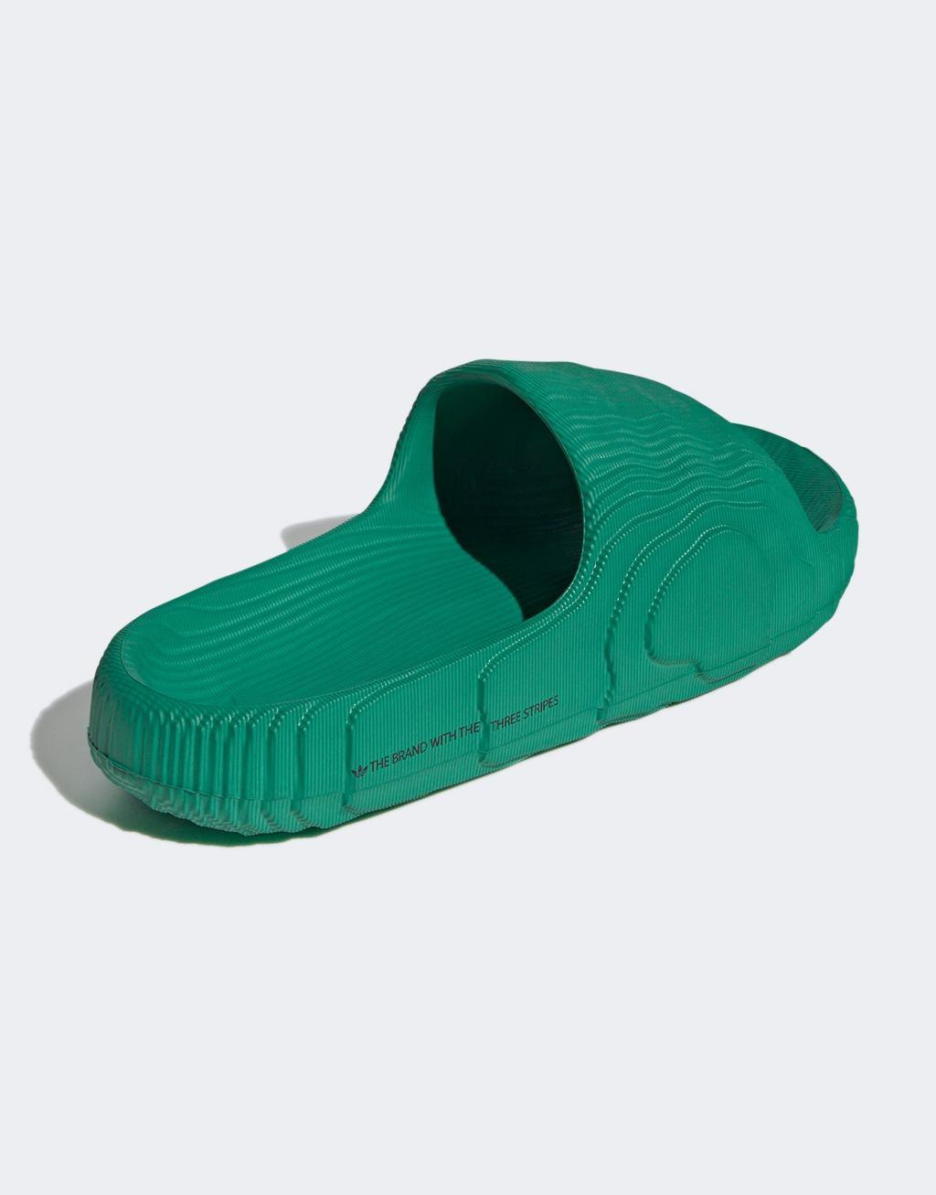 adidas Originals Adilette slides in green Product Image