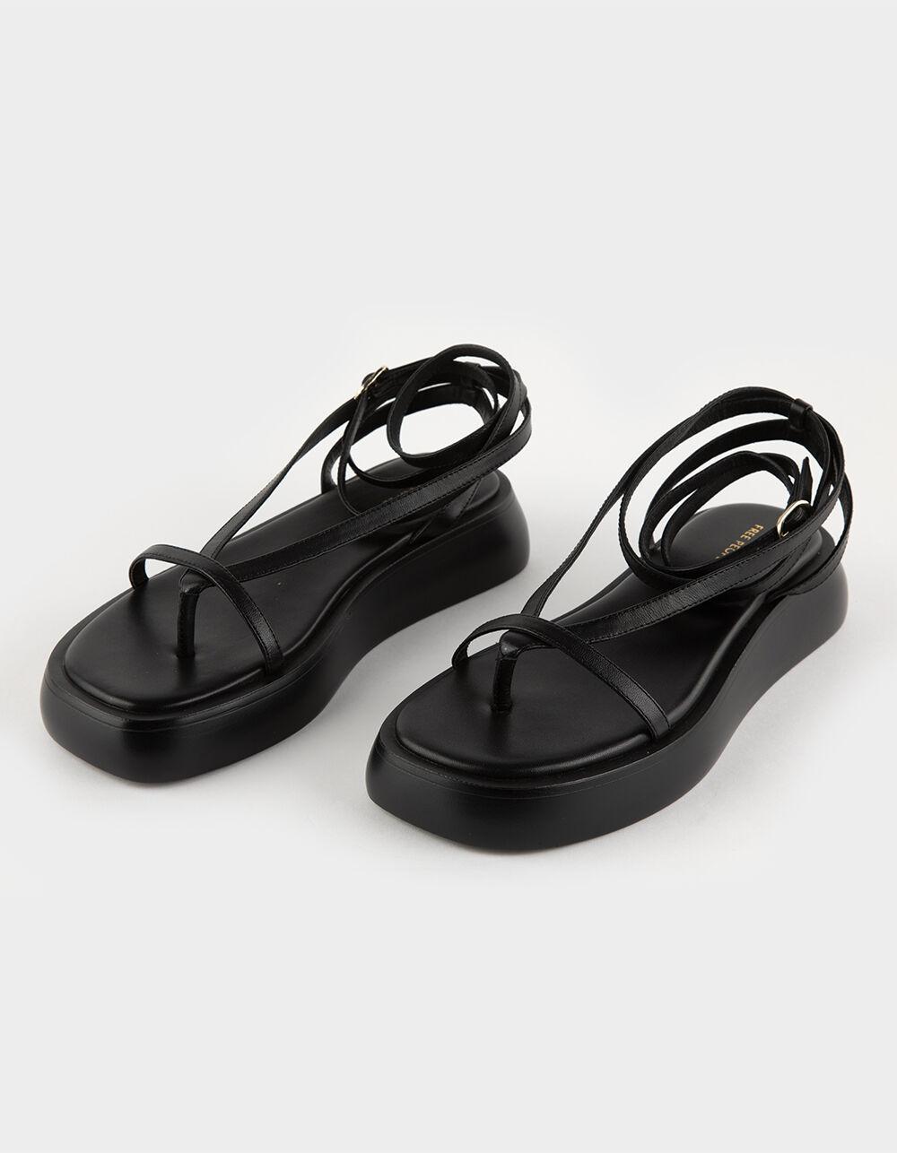 FREE PEOPLE Winnie Wrap Womens Flatform Sandals Product Image