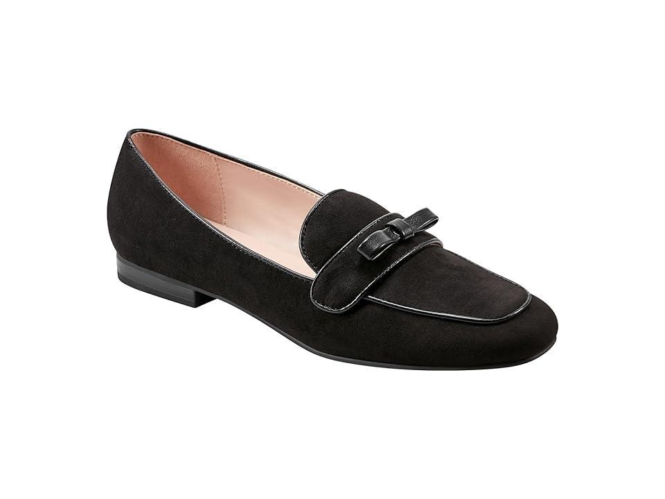 Bandolino Womens Meonna Square Toe Bow Detail Loafers Product Image