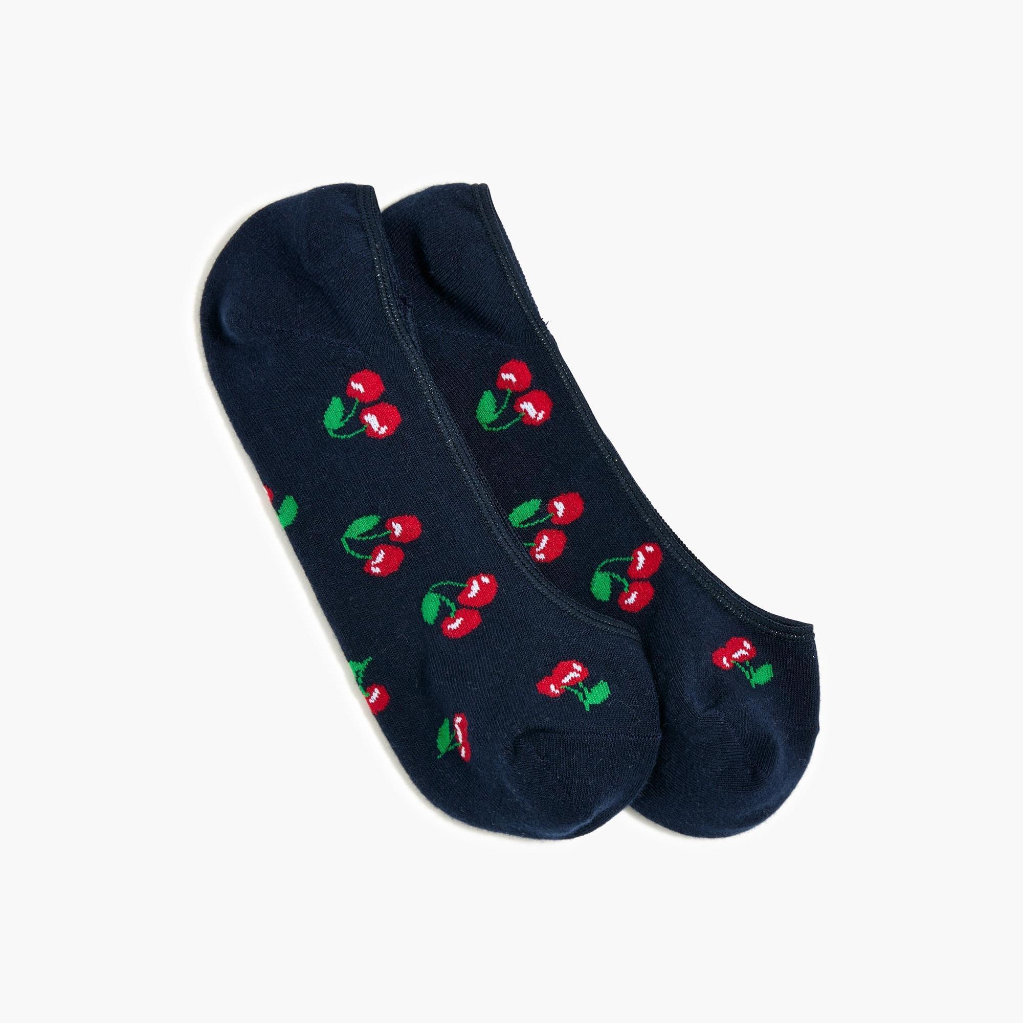 Cherry no-show socks Product Image