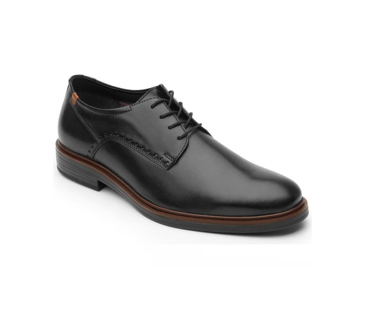 Flexi Mens Men s Black Leather Oxfords By Product Image