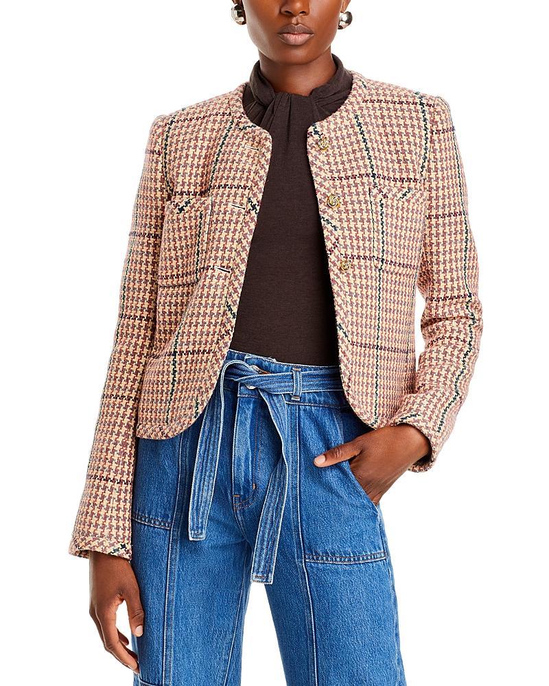 Derek Lam 10 Crosby Emilia Houndstooth Blazer Product Image