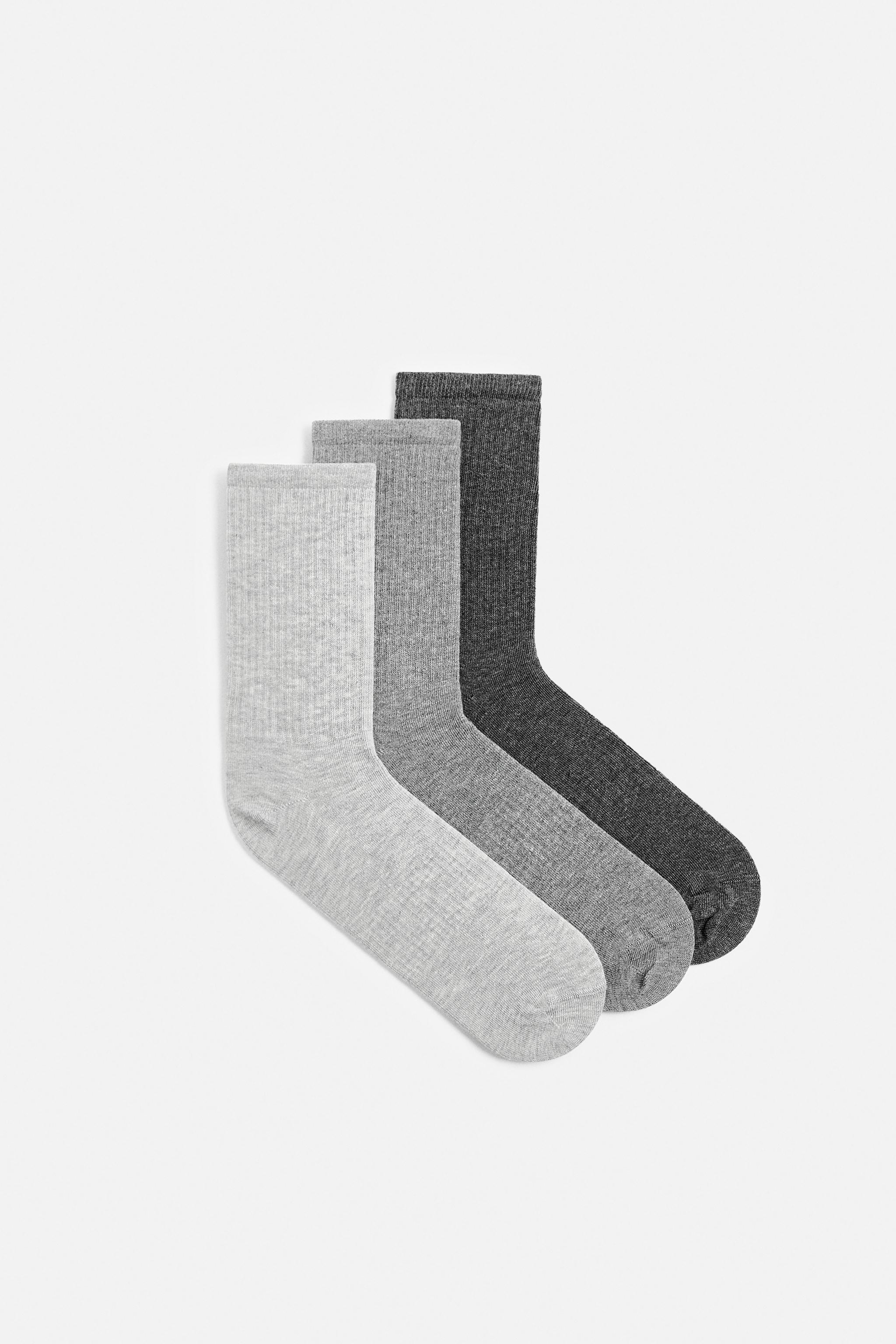 3-PACK OF RIBBED SOCKS Product Image