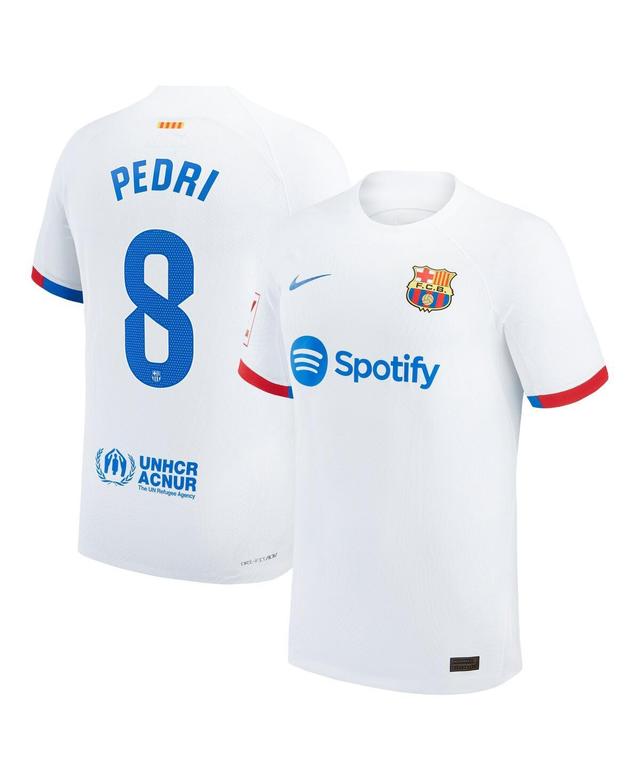 Mens Nike Ronald Araujo White Barcelona 2023/24 Away Authentic Jersey Product Image