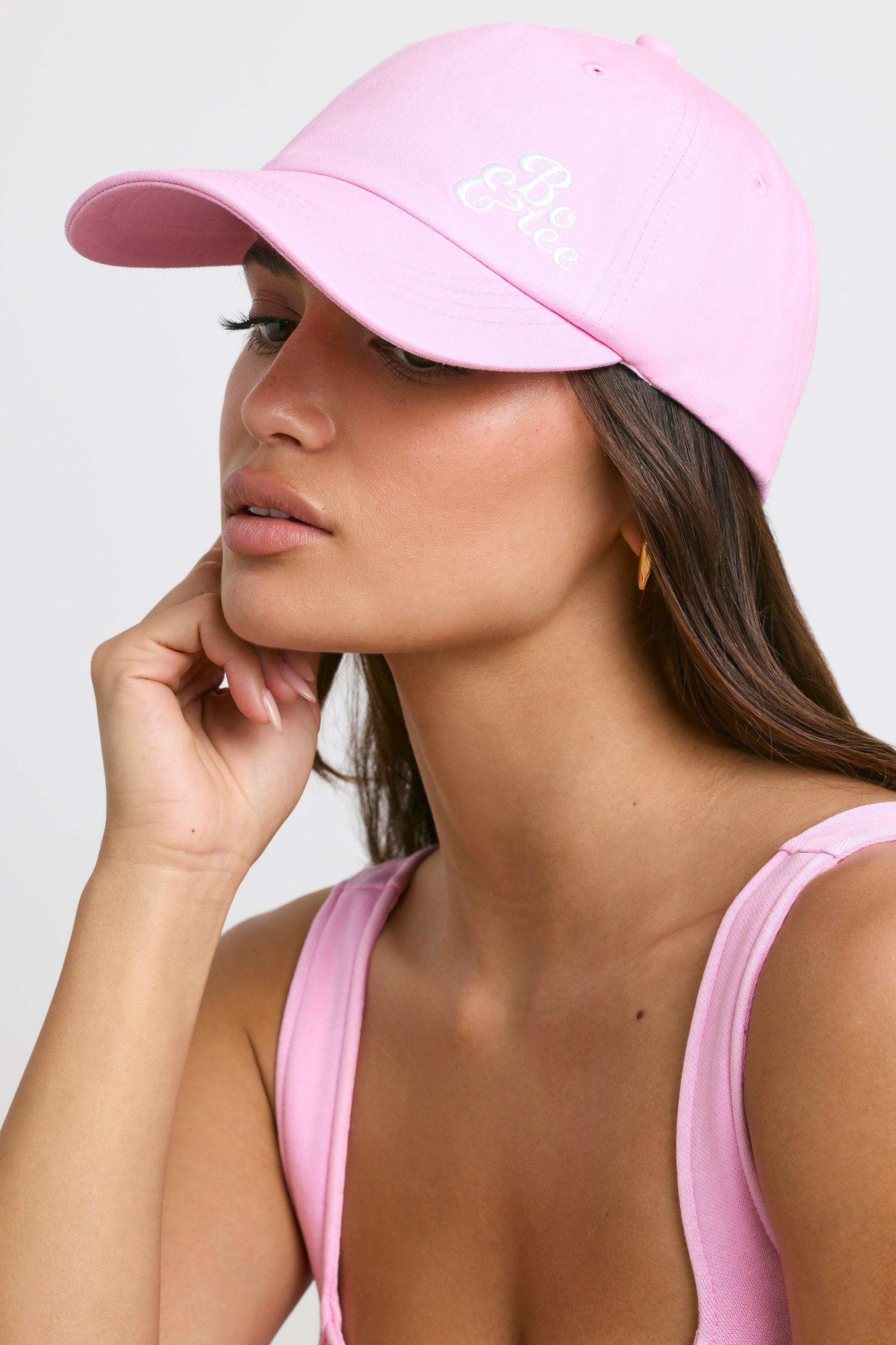 Baseball Cap in Bubblegum Pink Female Product Image