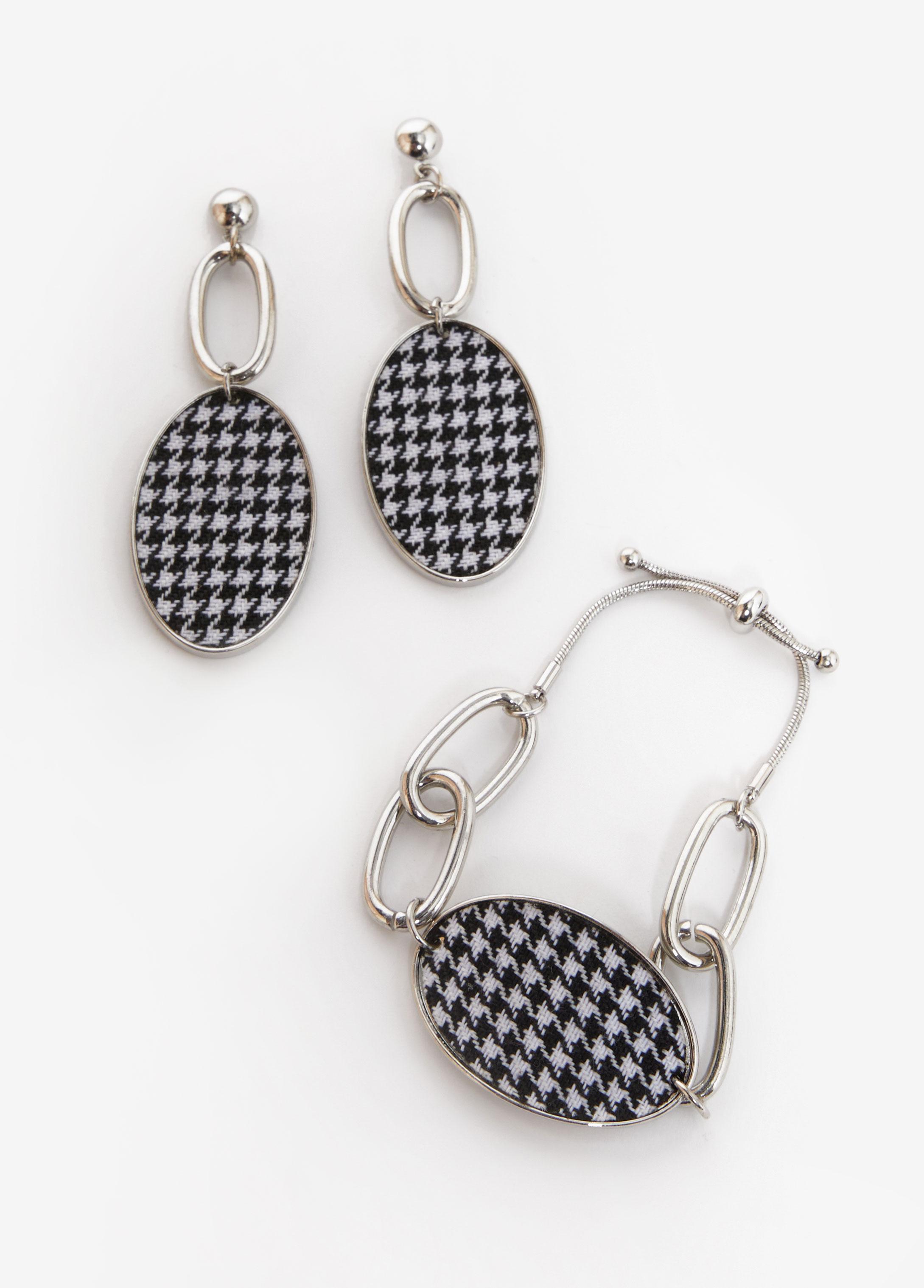 Houndstooth Bracelet Set Product Image