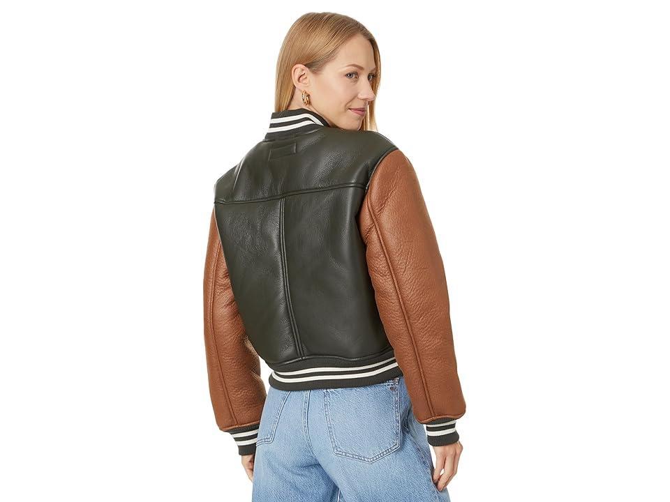 Blank NYC Two-Tone Bomber Jacket (Multicolor) Women's Jacket Product Image