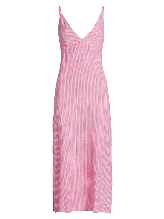 Womens Chandler V-Neck Midi-Dress Product Image