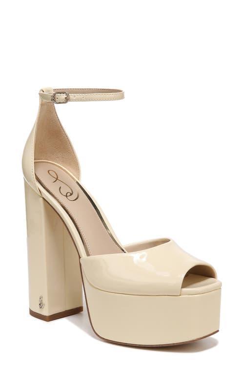 Sam Edelman Kori Ankle Strap Peep Toe Platform Sandal Product Image