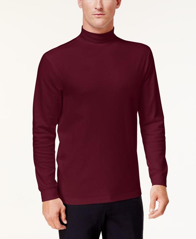 Club Room Mens Solid Mock Neck Shirt, Created for Macys Product Image